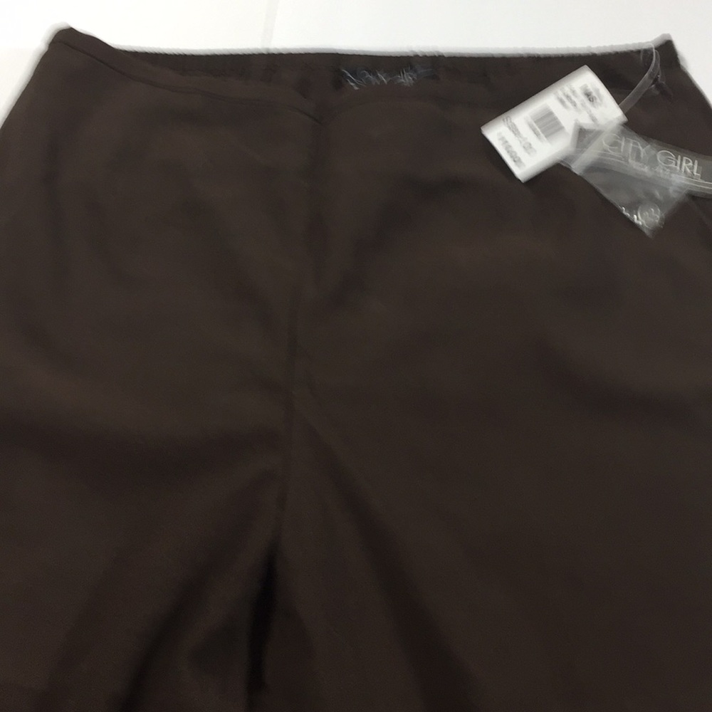 City Girl Ankle Crop Pants Size 10 NWT
